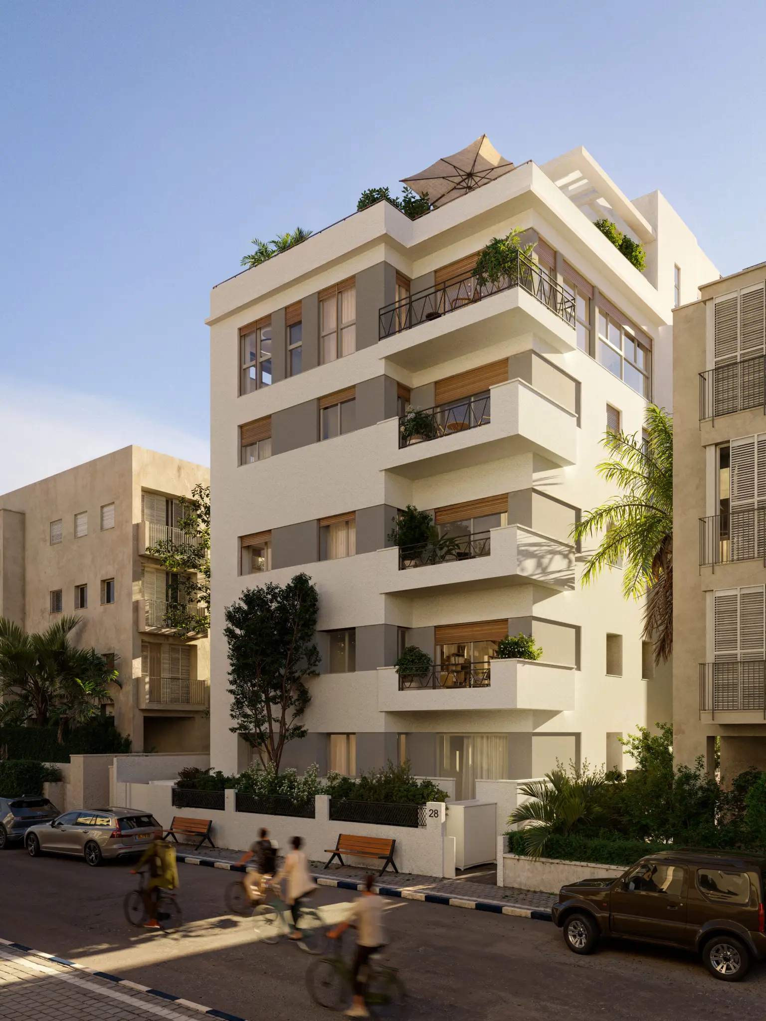 28 Shalom Aleichem, Tel Aviv: developer's render