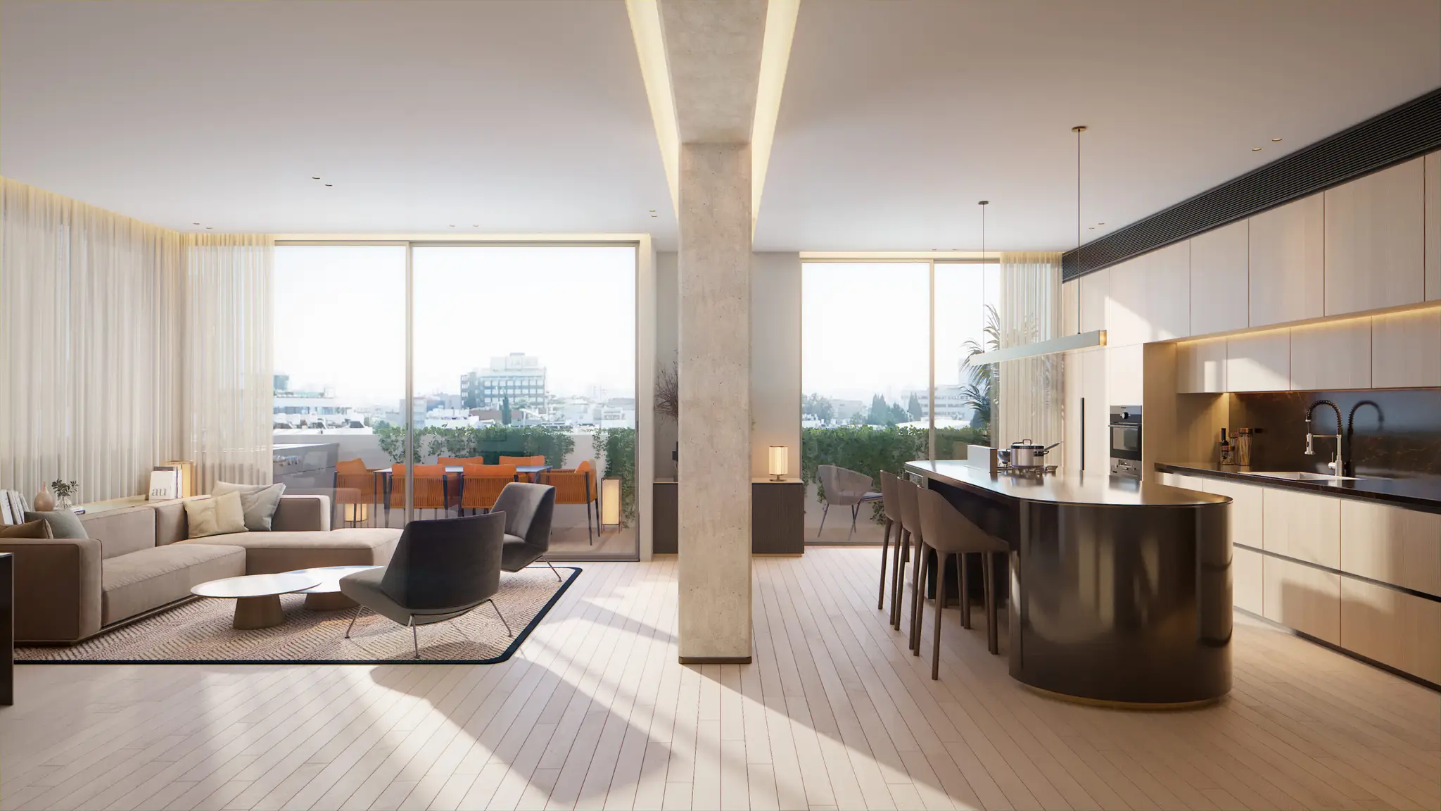 אנגל 12 פנטהאוז פנים