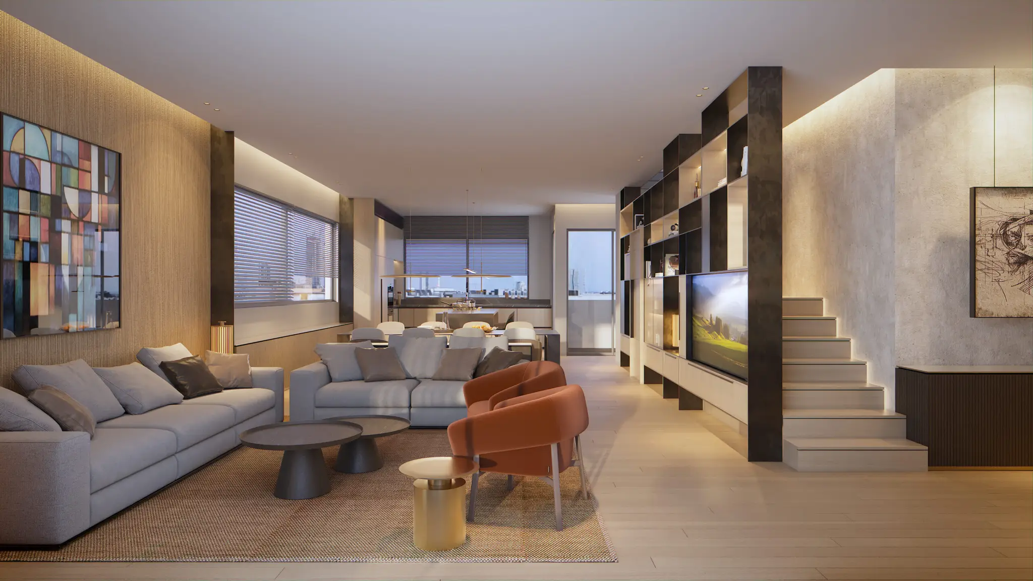 מיכל 4 פנטהאוז פנימי